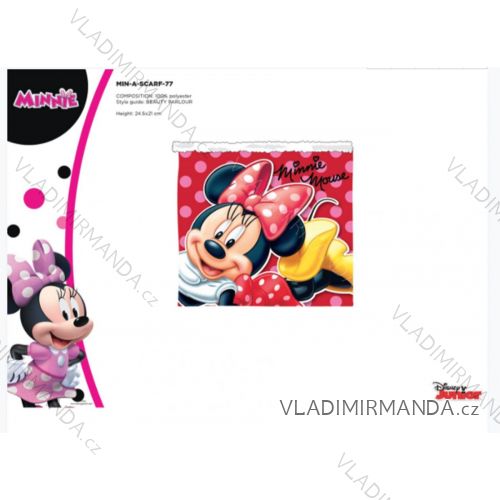 Nákrčník zimné minnie mouse detský dievčenský (ONE SIZE) SETINO MIN-A-SCARF-77