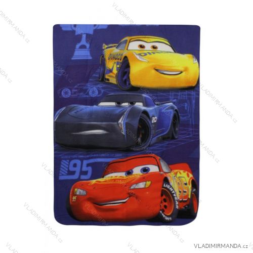 Deka prikrývka cars detská chlapčenská (100 * 140 cm) SETINO CR-H-BLANKET-59