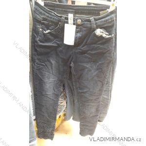 Nohavice rifle dámske (s-xl) DENIM TALIANSKÁ MÓDA IM519510
