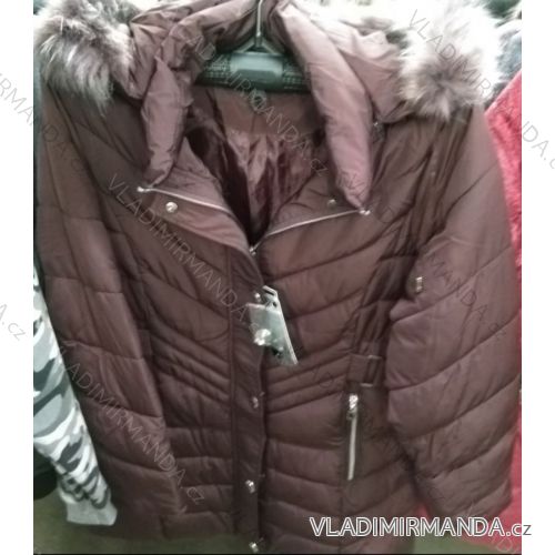 Zimná bunda s kožušinkou dámska nadrozmerná (L-3XL) Batya BAT19NU-PAS-CHUN
