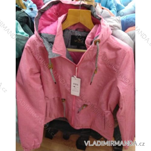 Bunda šušťáková jesenná dámska (M-2XL) Lanteri BES1957875

