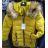 Bunda zimná s kapucňou a kožušinkou dámska (S-2XL) POĽSKÁ MÓDA PM219036
