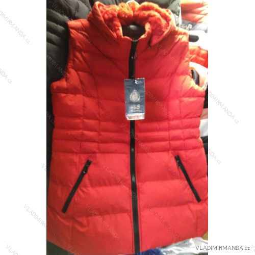 Vesta zateplená kožušinkou dámska nadrozmerná (2XL-6XL) HAS A-1655
