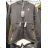 Mikina na zips predĺžená zateplená kožúškom dámska (L-3XL) Benham BEN19BH19-F30-274R
