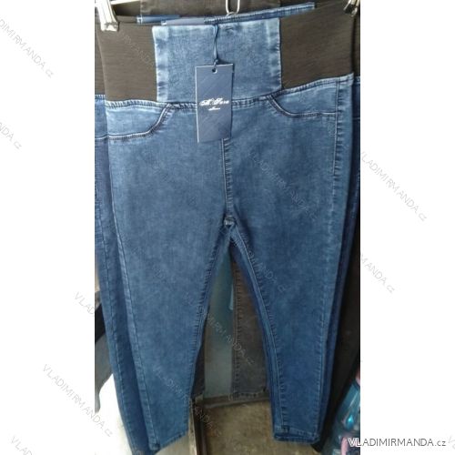 Rifle jeans dámske nadrozmerné (29-37) M.SARA MA619009