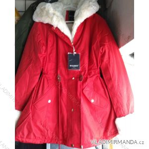 Parka zimná s kožušinkou dámska nadrozmerná (2XL-6XL) Egret IM919W85464
