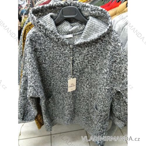 Bunda tenká na zips dámska (uni s / m) TALIANSKÁ MÓDA IM719487