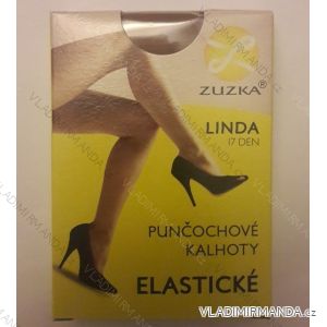 Pančuchové nohavice dámske elastické 17DEN (116-158,-164,-170,-176,-182) ZUZKA ZUZ19LINDA