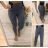 Rifle jeans dámske pás na gumu (29-38) M.SARA MA522MSG2910A