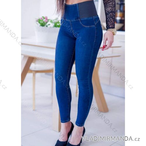 Rifle jeans dámske pás na gumu (29-38) M.SARA MA522MSG2910A