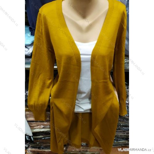 Cardigan dlhý rukáv dámsky (uni s-l) TURECKÁ moda TM9192051
