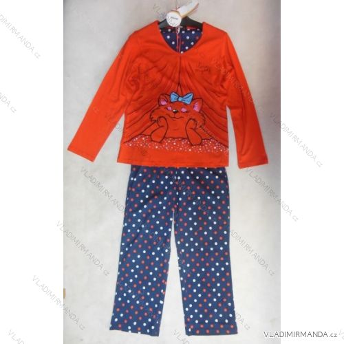 Pyžamo dlhé Dámske bavlnené nadrozmerné (l-4XL) Benter FG65314