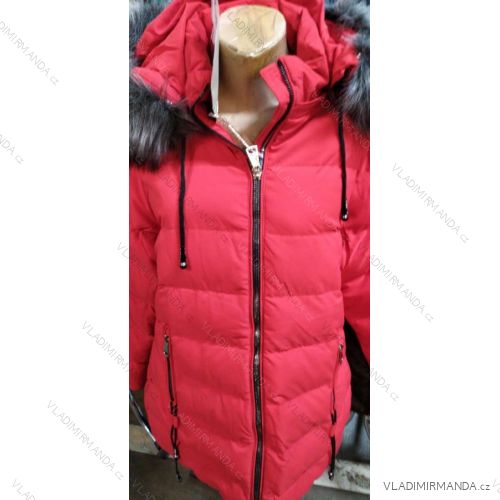 
Bunda zimná dámska nadrozmerná (3XL-7XL) POĽSKÁ MÓDA QIF20001

