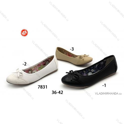 Balerínky s mašličkou dámske (36-42) WSHOES OBUV OB2207831
