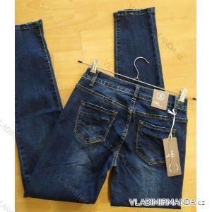 Rifle jeans dámske (34-44) SMILING JEANS Y014
