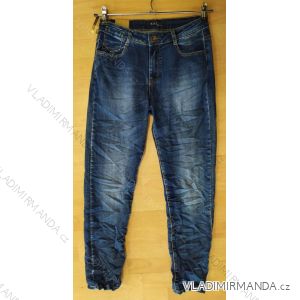 Rifle jeans dámske (36-46) SMILING JEANS W848
