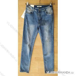 Rifle jeans dámske (34-44) SMILING JEANS Y011
