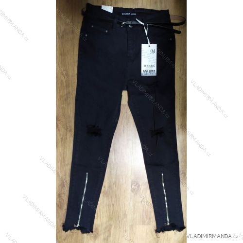 Nohavice rifle skinny dlhé dámske (26-32) M.SARA MA120S3809-13
