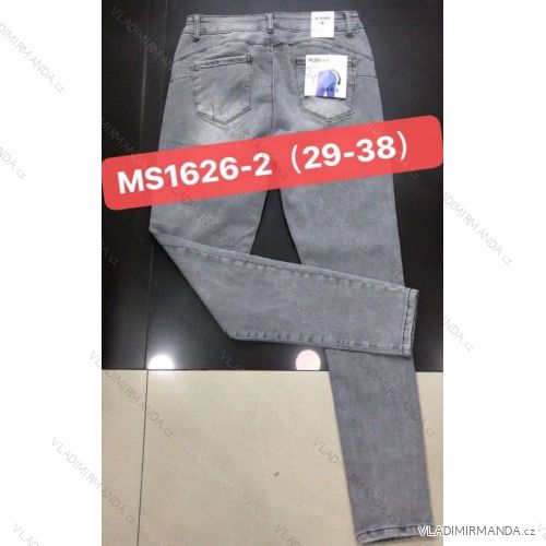 Rifle jeans dlhé push-up dámske nadrozmerné (29-38) M.SARA MA120MS1626-2
