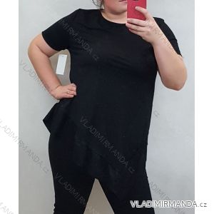 Tričko tunika dámska (uni xl / 2xl) TALIANSKÁ MÓDA IM720038
