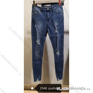 Rifle jeans push up dlhé dámske (XS-XL) Jewell LEXXURY LEX202548
