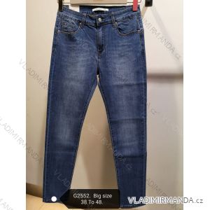 Rifle jeans dlhé dámske nadrozmerné (38-48) Jewell LEXXURY LEX20G2552
