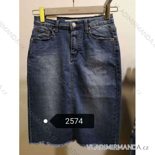 Sukňa riflová dámska (XS-XL) Jewell LEXXURY LEX202574
