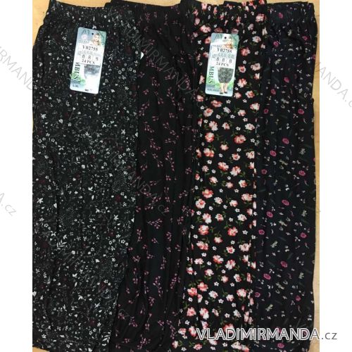 Nohavice ALADINKY harémky 3/4 krátke dámske nadrozmerné (l-5XL) AMZF YB2755
