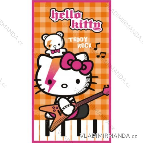 Osuška plážová hello kitty detská (70x140 cm) TKL HK 9013