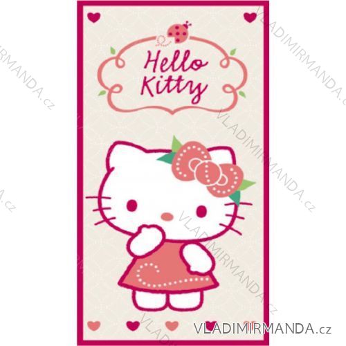 Osuška plážová hello kitty detská (70x140cm) TKL HK 9008