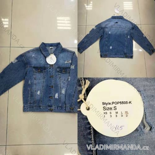 
Bunda riflová jeans dámska (XS-XL) P.O.P. SEVEN MA119POP5505-K

