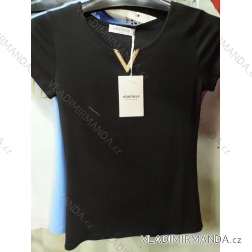 Tričko krátky rukáv dámske (L-XL) EBELIEVE MA420001
