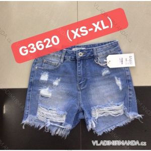 KRAŤASY ŠORTKY riflové DÁMSKE (XS-XL) M.SARA MSR20G3620