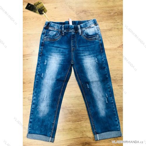 Rifle jeans 3/4 krátke dámske (xs-xl) Gourde MA120018