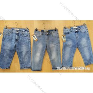 Rifle nohavice 3/4 dámske (36-46) SMILING JEANS SMI20048