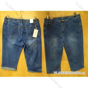 Rifle nohavice 3/4 dámske (40-52) SMILING JEANS SMI20W853