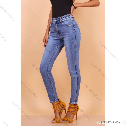 Rifle jeans dlouhé dámské (XS-XL) FRANCOUZSKÁ MÓDA MA520561