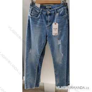 Rifle jeans dlhé dámske (30-38) M.SARA MA120MSR91