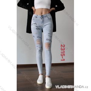 Rifle jeans dlhé trhané dámske (xs-xl) MA5202315-1