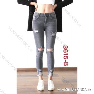 Rifle jeans dlhé trhané dámske (xs-xl) MA5203615-B