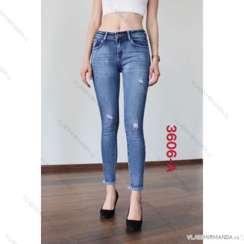 Rifle jeans dlouhé trhané dámské (XS-XL) RE-DRESS MA5203606-A