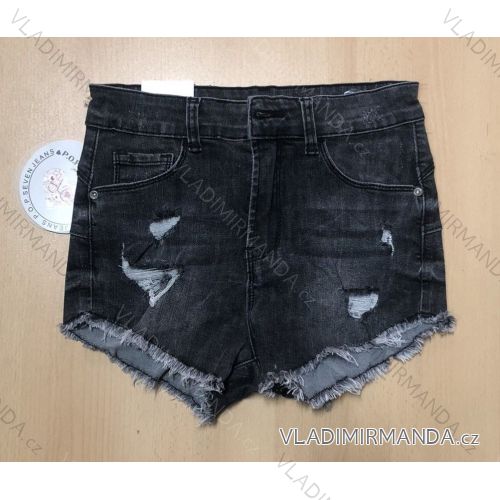 Kraťasy riflové dámske (25-30) POP SEVEN JEANS MA620005