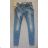 Rifle jeans dámske (34-44) SMILING JEANS S096