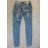 Rifle jeans dámske (34-44) SMILING JEANS S096