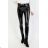 Kalhoty latex zateplené dlouhé dámské (34- 42) JEANS JWA2022618-85A