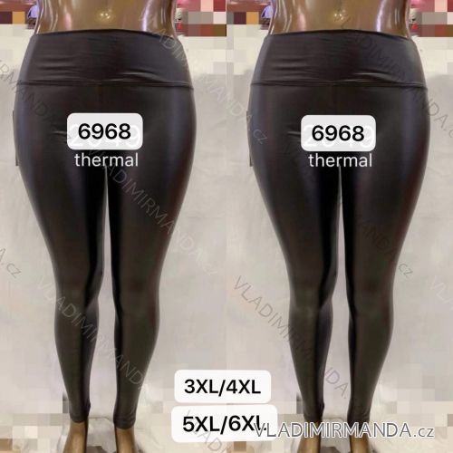 Legíny kalhoty latex (UNI 3XL-6XL) JEANS JWA200937