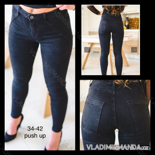 Džiny push-up vysoký pas (UNI S/M/L) JEANS JWA200940