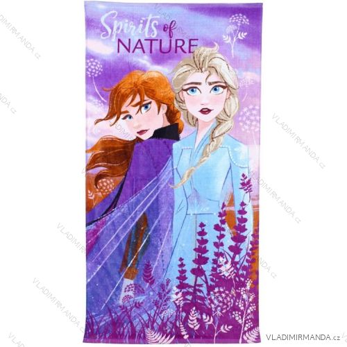 Osuška plážová frozen dětská dívčí (70x140 cm) SETINO FR-H-TOWEL-205