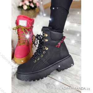 Boty kotníkové workery zateplené dámské (36-41) WSHOES OBUV OB220572