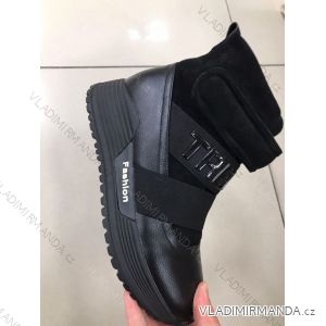 Boty kotníkové zimní dámské (36-41) WSHOES OBUV OB220577